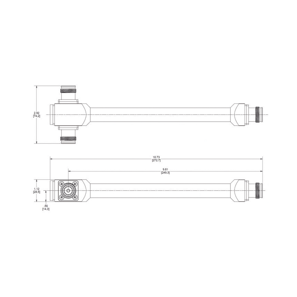 DIVISOR REACTIVO DE 2 VIAS 617-5925MHz 300W -161dBC 4.3-10 IP67 - Image 2