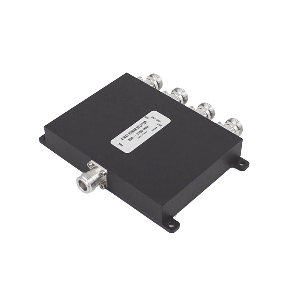 DIVISOR WILKINSON DE 4 VIAS 694-2700MHz 50W -154dBc 4.3-10