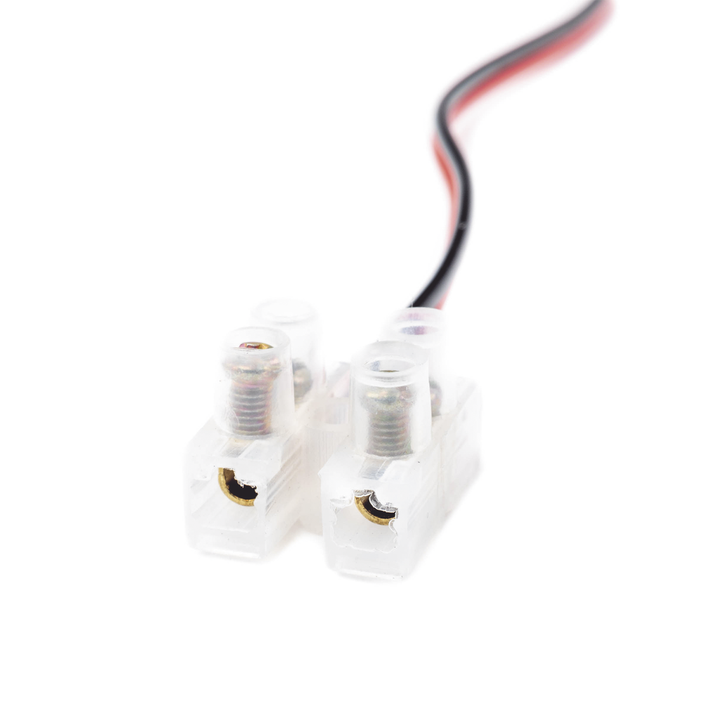 Cable de Alimentaci?n con Conector Macho a Bloque de Terminal Atornillable / Calibre 18 AWG / Longitud 28.5 cm (11.22 Pulgadas) / Ideal para Alimentaci?n de C?maras - Image 5