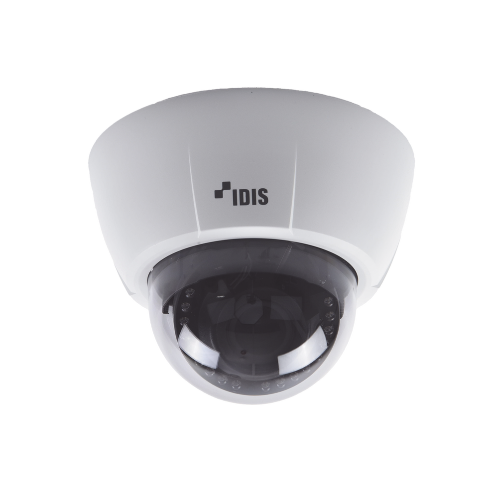 Cámara Domo IP 3 MP | Lente Varifical 3.3 - 10 mm | IR 20 m | PoE | Entrada y Salida de Alarma | Interior | Micro SD | Audio de Dos Vías