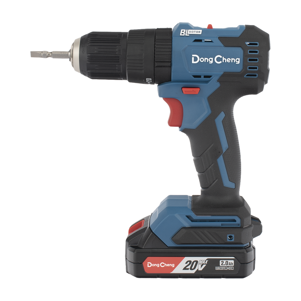 Rotomartillo / Taladro Inalámbrico de 20V sin Carbones, Broquero de 1/2", incluye 2 Baterías de 2.0 Ah, Cargador y Maletín - Image 3