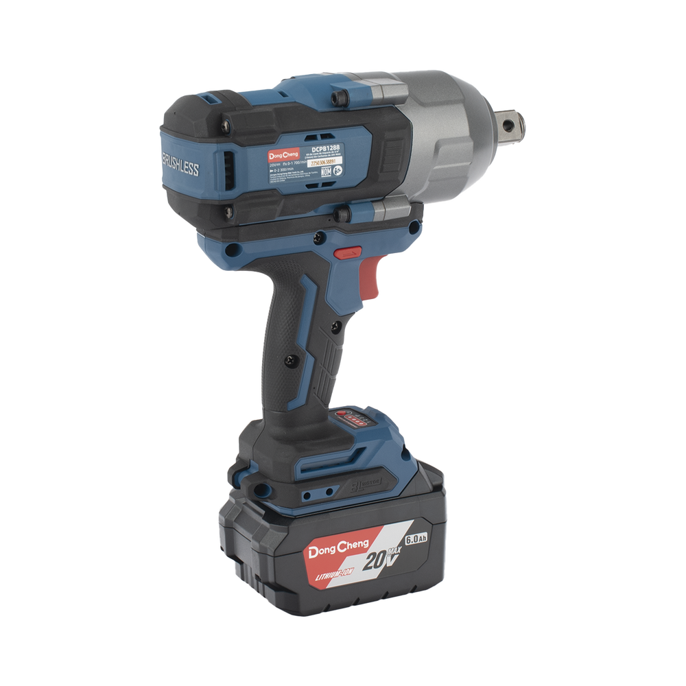 Llave de Impacto Inalámbrica de 20V, Entrada de 3/4 in, Incluye 2 Baterías de 6Ah, Cargador y Estuche - Image 4