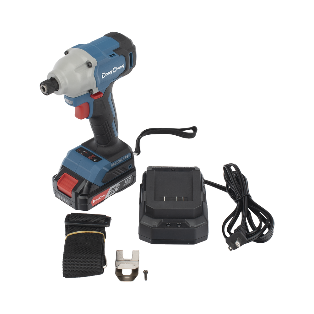 Atornillador de Impacto de 1/4 in. sin escobillas de 20V, incluye Batería de 2.0 Ah y Maletín - Image 5