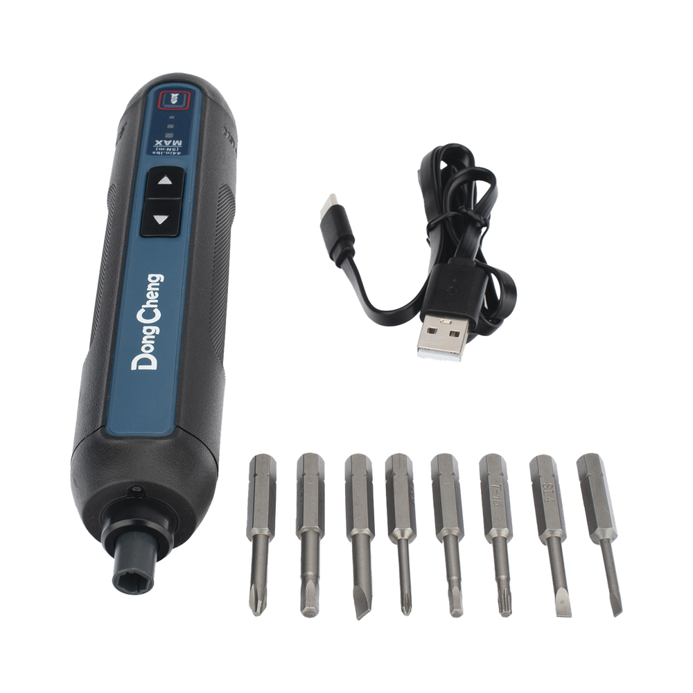 Destornillador Inalámbrico Recargable de 4 Vcc, incluye Puntas y Estuche - Image 5