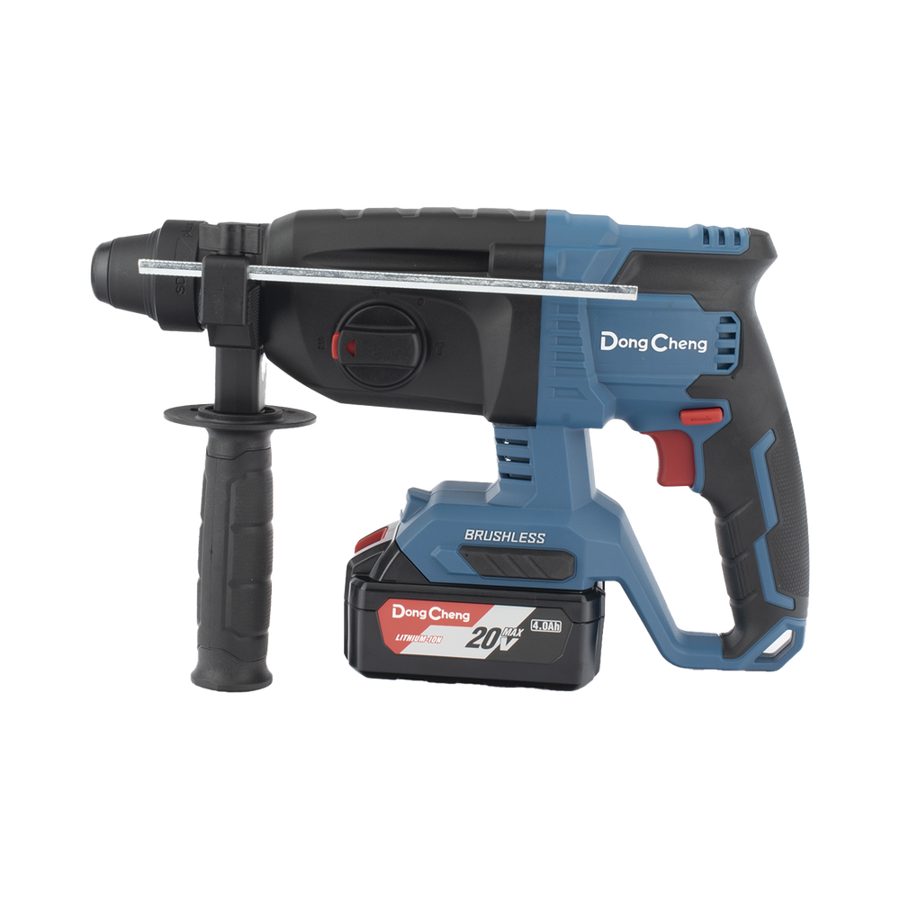 Martillo perforador inalámbrico SDS-PLUS, Incluye 2 Baterías 20V, 4.0 Ah, Cargador y Estuche - Image 2