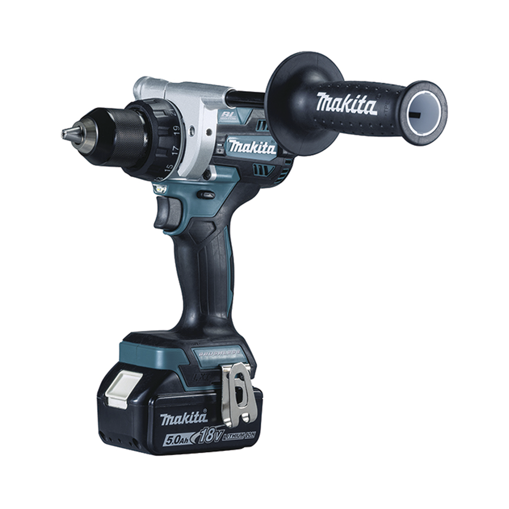 Taladro Atornillador BL 18 V 5 Ah LXT 130 Nm 2 Velocidades (0-550 0-2100 rpm). Incluye 2 Baterías de 18 V, Cargador rápido, 2 Puntas doble y Maletín Makpac. - Image 2