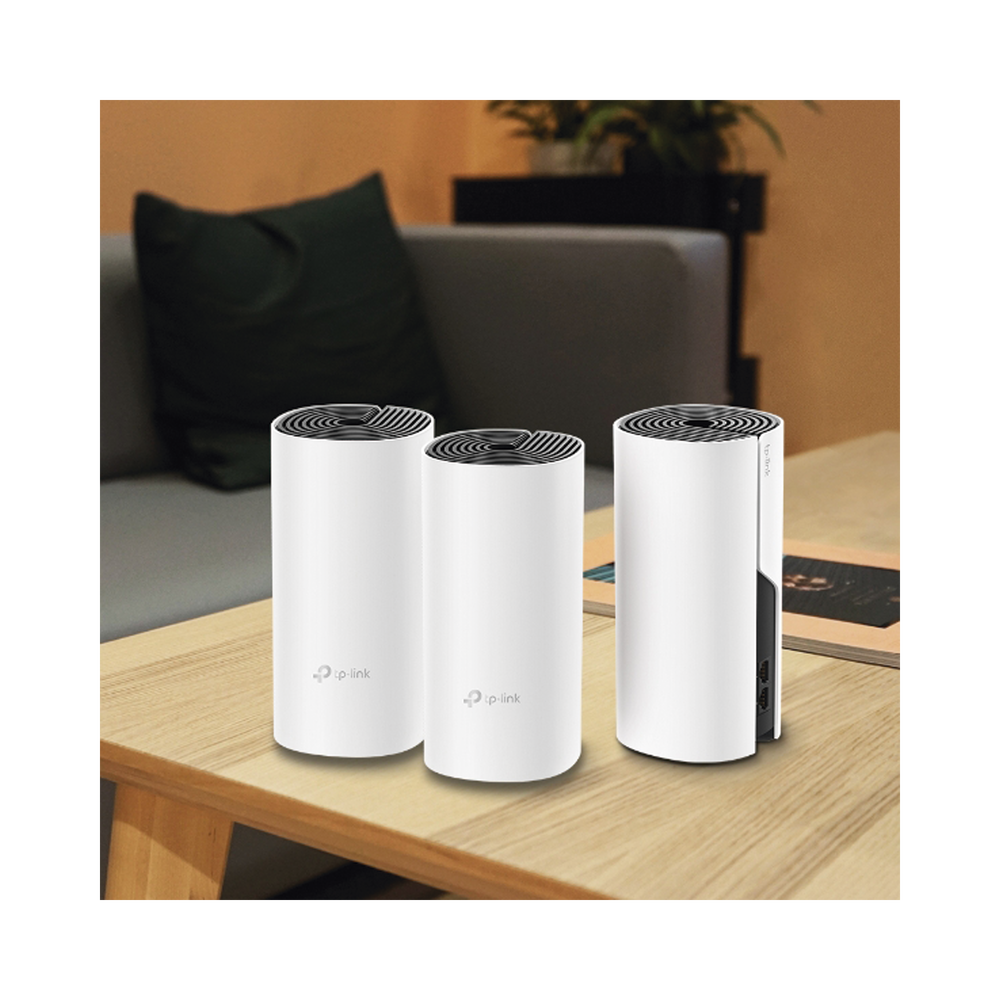 KIT 3 Routers Inalámbricos MESH Interior para Hogar / Doble Banda Wi-Fi 5 AC1200 Mbps / 2 Puerto Gigabit WAN/LAN / 2 Antenas Internas / Administración Mediante la App Deco (iOS, Android) - Image 7