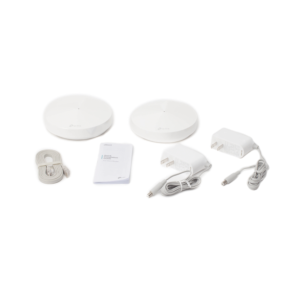 Kit 2 Routers Inalámbricos MESH Interior para Hogar / Doble Banda Wi-Fi 5 AC1300 Mbps / 2 Puerto Gigabit WAN/LAN / 4 Antenas Internas / Administración Mediante la App Deco (iOS, Android) / Protección HomeCare - Image 4