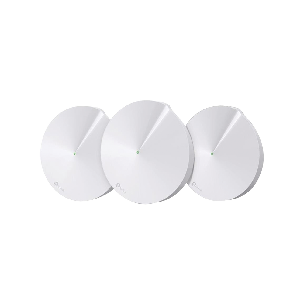 Kit 3 Routers Inalámbricos MESH Interior para Hogar / Doble Banda Wi-Fi 5 AC1300 Mbps / 2 Puerto Gigabit WAN/LAN / 4 Antenas Internas / Administración Mediante la App Deco (iOS, Android) / Protección HomeCare - Image 4