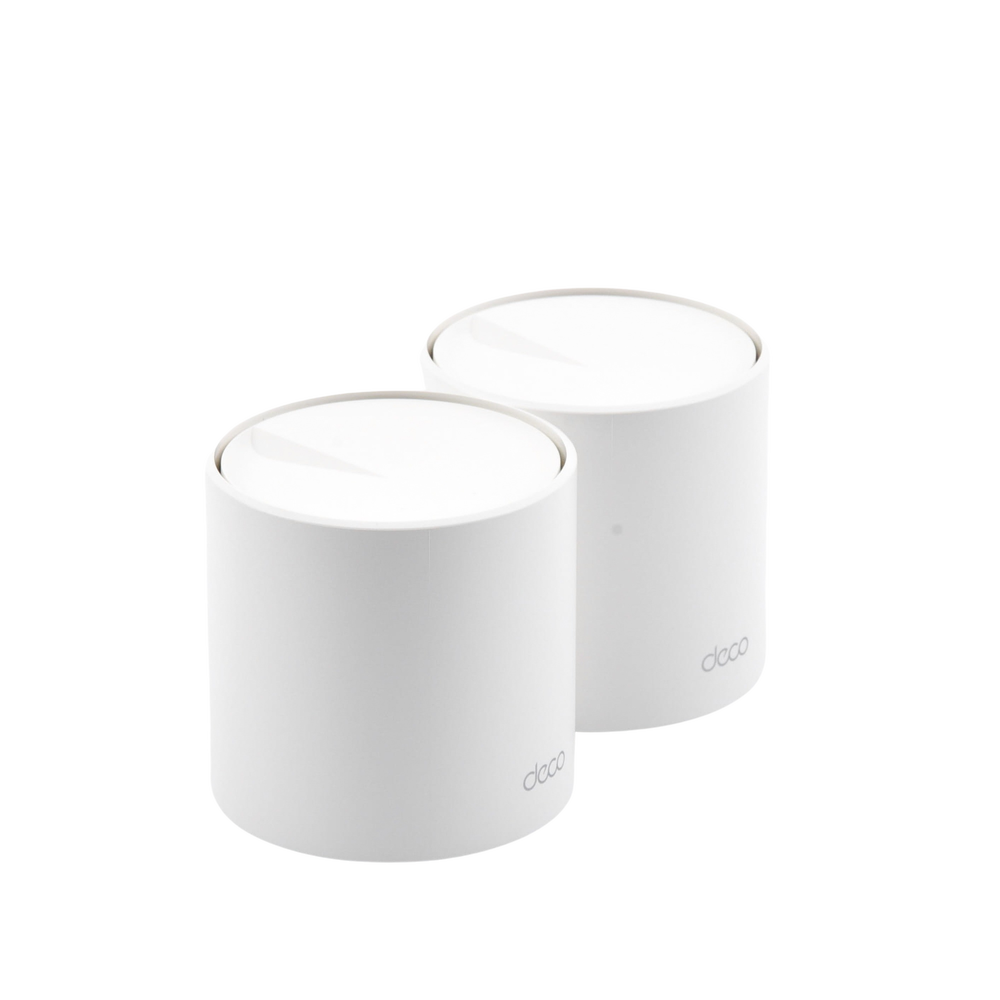 Kit 2 Routers Inalámbricos MESH Interior para Hogar / Doble Banda Wi-Fi 6 AX1800 Mbps / 2 Puerto Gigabit WAN/LAN / 2 Antenas Internas / Administración Mediante la App Deco (iOS, Android) / Protección HomeShield - Image 3