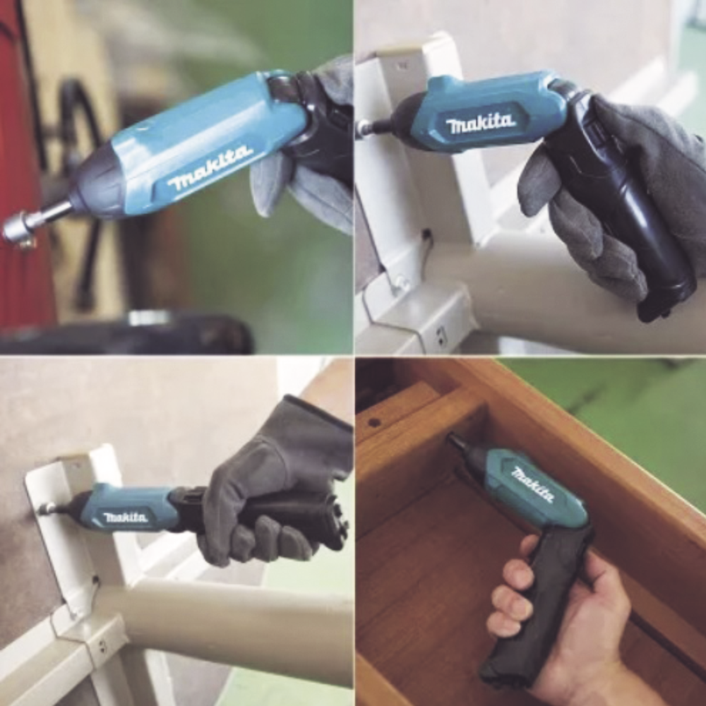 Atornillador Reversible (Broquero 1/4) de 220 RPM con Cargador USB (Incluye 81 Puntas). - Image 5