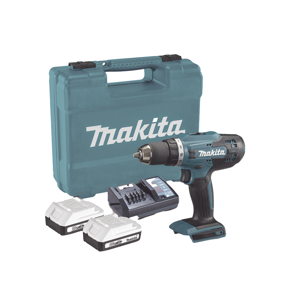 Taladro Inalámbrico SIN CARBONES, Broquero de 1/2", 1,700 RPM, 18V???, Torque: 40 N.m C/2 Bat. (1.5Ah) y Cargador. - Image 2