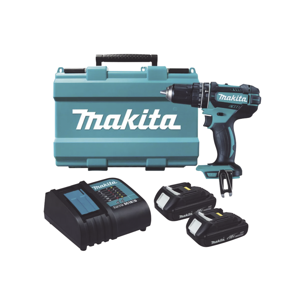 Rotomartillo/Taladro Inalámbrico (1/2") de 1,900 RPM, 18Vcc, Torque 62 N.m (Incluye 2 Baterías y Cargardor). - Image 2