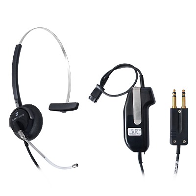 Diadema para Despachador, incluye cable adaptador con PTT