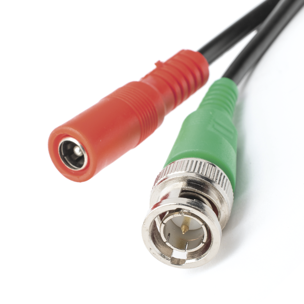 Cable Coaxial (BNC RG59) + Alimentaci?n / SIAMES / 20 Metros (65.62 Pies) / 100% COBRE / Para C?maras 4K / Uso Interior y Exterior - Image 2