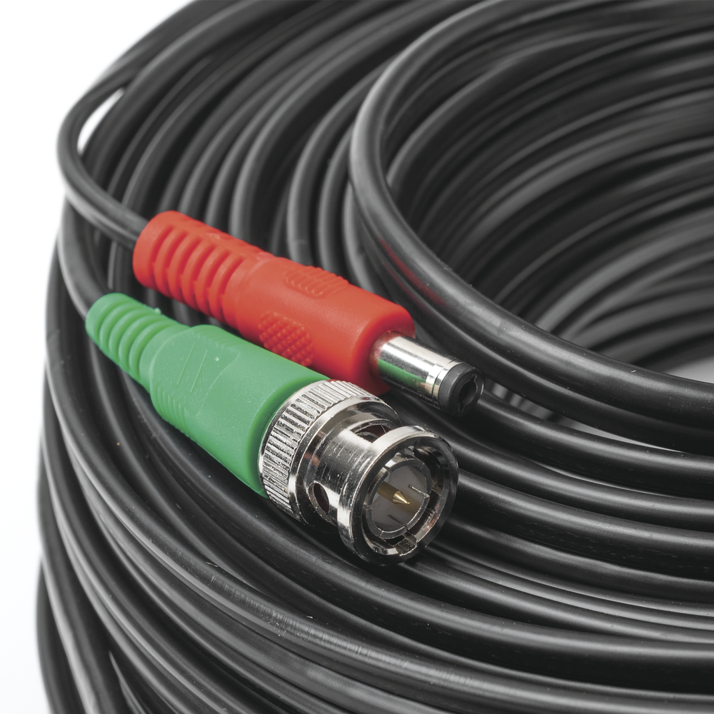Cable Coaxial (BNC RG59) + Alimentaci?n / SIAMES / 30 Metros (98.43 Pies) / 100% COBRE / Para C?maras 4K / Uso Interior y Exterior - Image 4
