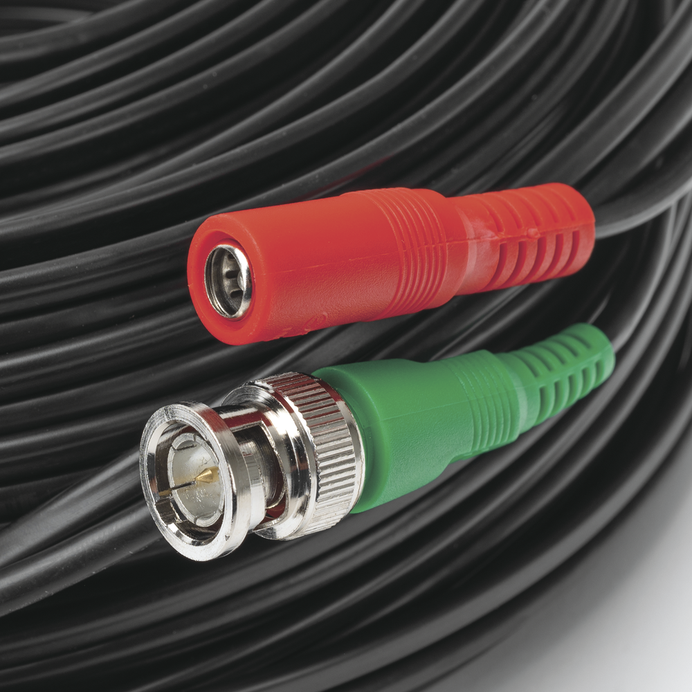 Cable Coaxial (BNC RG59) + Alimentaci?n / SIAMES / 30 Metros (98.43 Pies) / 100% COBRE / Para C?maras 4K / Uso Interior y Exterior - Image 5