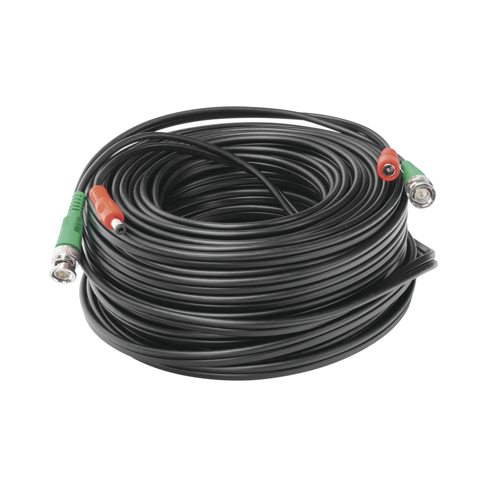 Cable Coaxial (BNC RG59) + Alimentaci?n / SIAMES / 30 Metros (98.43 Pies) / 100% COBRE / Para C?maras 4K / Uso Interior y Exterior - Image 2