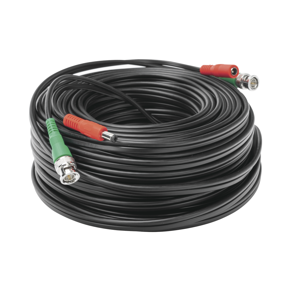 Cable Coaxial (BNC RG59) + Alimentaci?n / SIAMES / 30 Metros (98.43 Pies) / 100% COBRE / Para C?maras 4K / Uso Interior y Exterior - Image 3