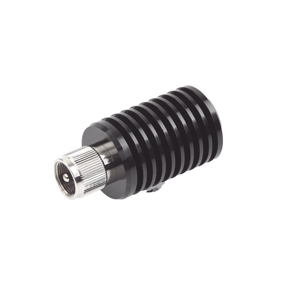 Carga Terminal Fantasma Seca de 50 Ohm, 15 Watt, DC-500 MHz, conector UHF macho (PL-259).