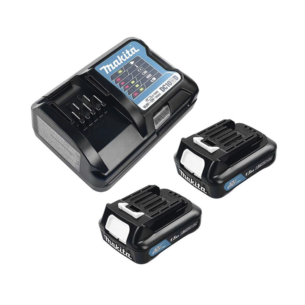 KIT (DHP482 ROTOM. + DTD152 ATORN.IMP.) LI-ION 2 BAT 1.5 AH Y CARG C/LUZ EST.LONA 18V - Image 7