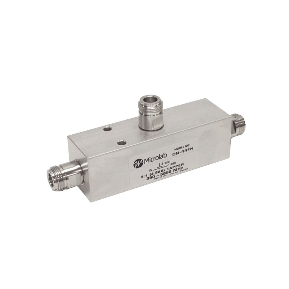 Separador 20dB (100:1) Tap 350-5930MHz 500W -161dBc TIPO N IP67 .