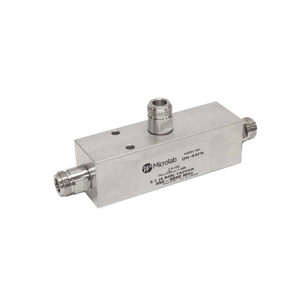 SEPARADOR 3dB (2:1) Tap 350-5930MHz 500W -161dBc TIPO N IP67 .