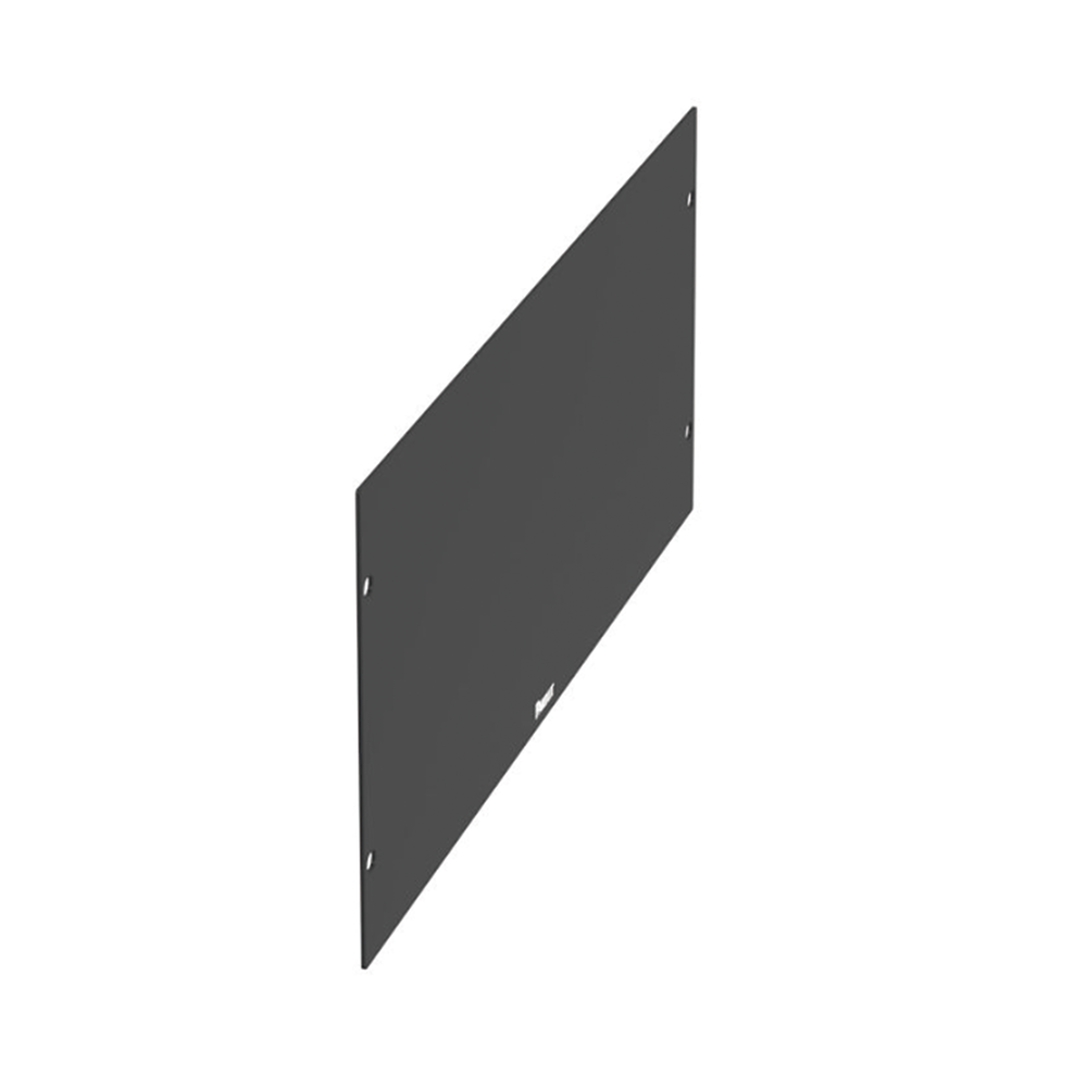 Tapa Ciega Para Rack Estándar de 19in, Plano, de Acero, 4UR, Color Negro - Image 4