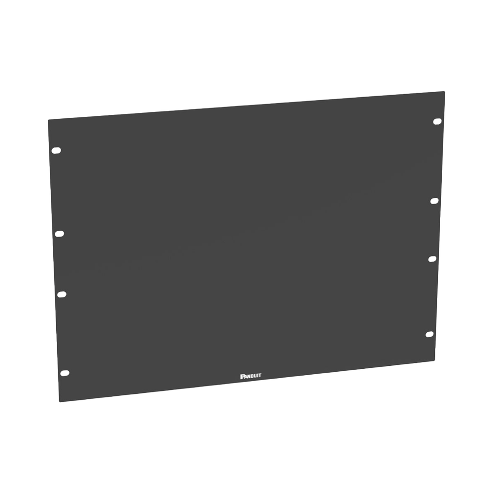Tapa Ciega Para Rack Estándar de 19in, Plano, de Acero, 8UR, Color Negro - Image 2