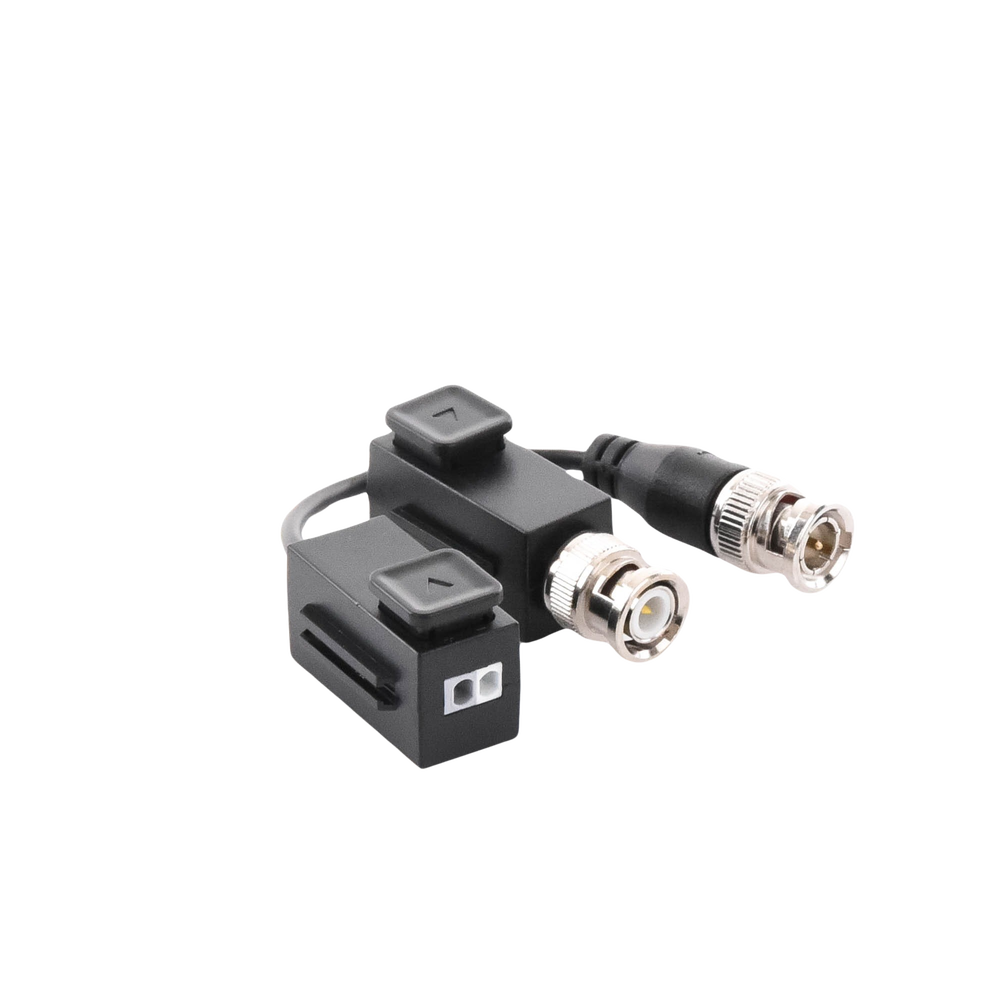 Kit de Transceptor (Balluns) TURBOHD con Boton Push / Hasta 8 MP (4K) / 100% Cobre / Soporta HD-TVI / AHD / CVI / CVBS / Audio por Coaxitron / Datos para Menu de Configurar de Cámaras - Image 2