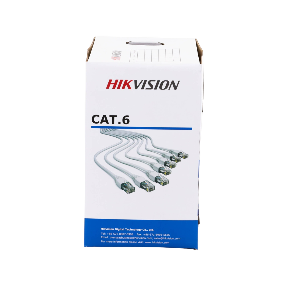 Bobina de Cable de 305 Metros (1000 Pies) Cat 6 / 100% Cobre / Color Blanco / Uso en Interior / PVC - Image 3