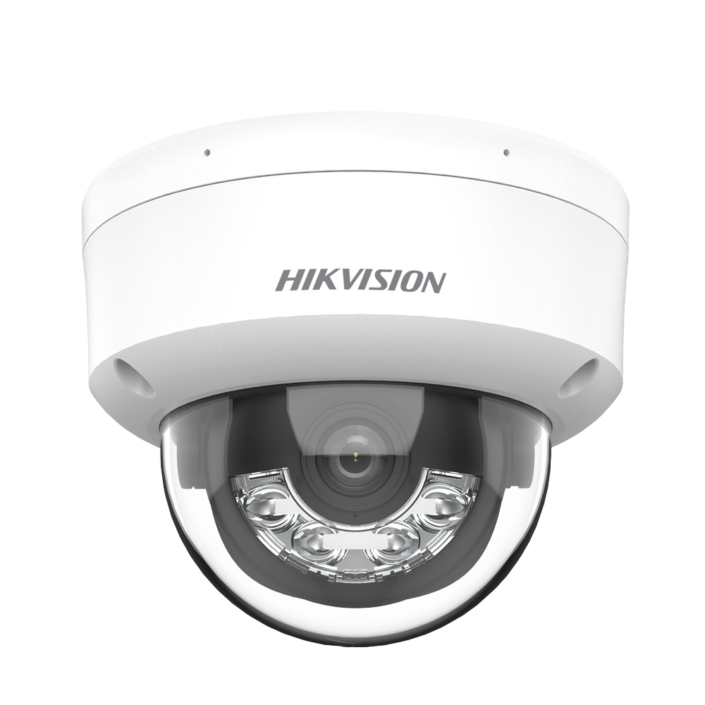 Domo IP 4 Megapixel / Lente 2.8 mm / Dual Light (30 mts IR + 30 mts Luz Blanca) / Micrófono Integrado / Antivandálico IK08 / ACUSENSE Lite / Exterior IP67 / H.265 / PoE / ONVIF / Micro SD - Image 3