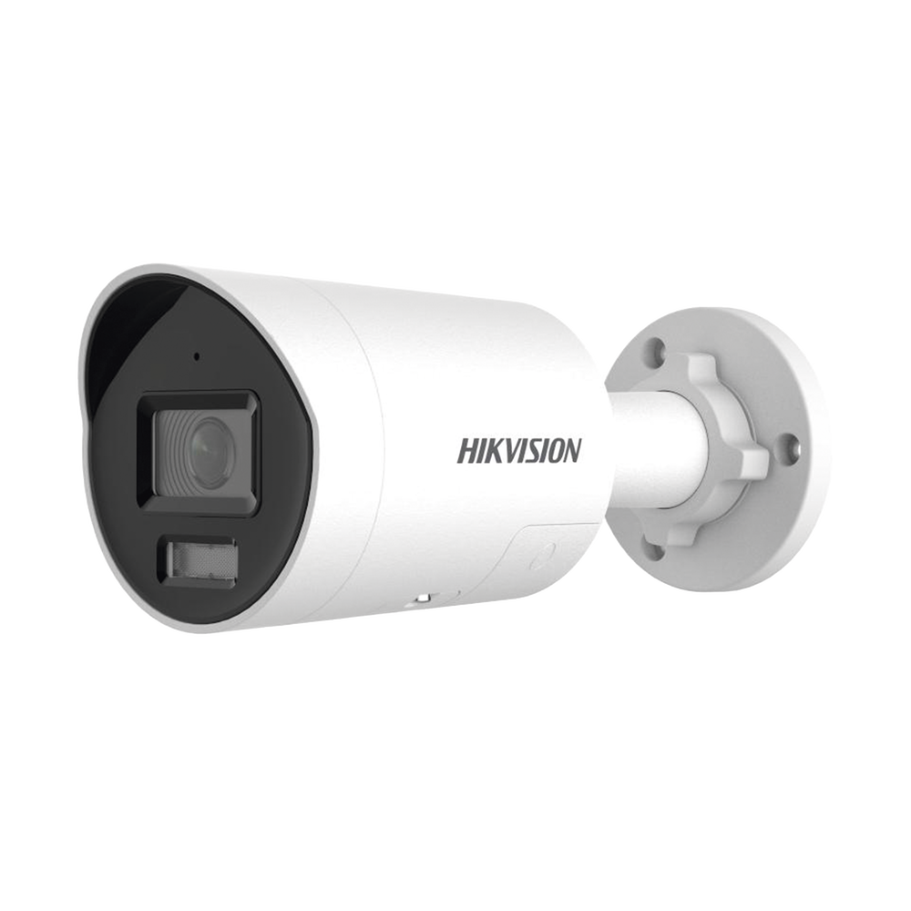 [Dual Light + ColorVu] Bala IP 8 Megapixel (4K) / Lente 2.8 mm / 40 mts IR + 40 mts Luz Blanca / Exterior IP67 / Luz Intermitente y Alerta de Audio / Micrófono Integrado / ACUSENSE / Metal / ACUSEARCH