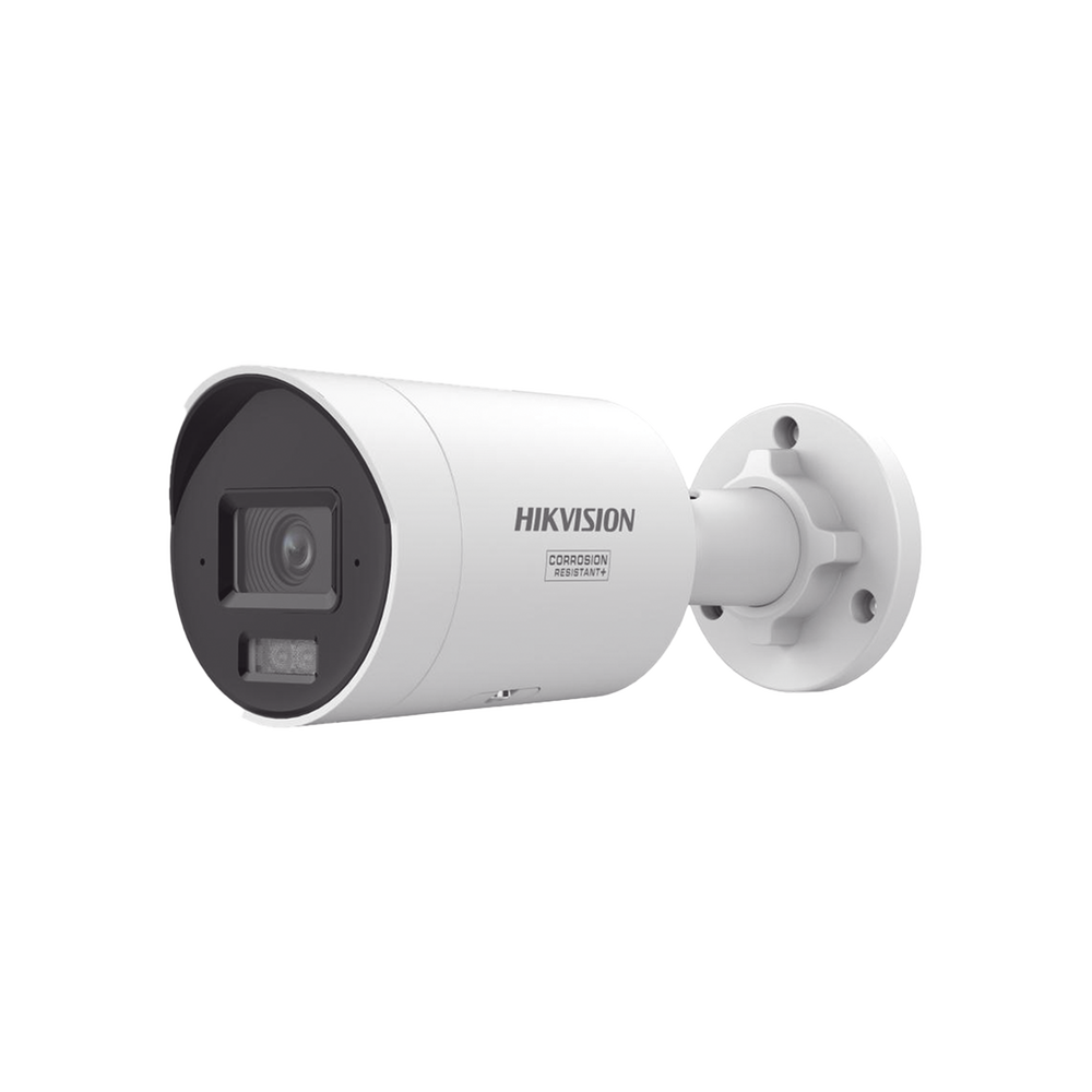 [Dual Light + ColorVu 3.0 + HikAI] Bala IP 8 Megapixel / Lente 2.8 mm / 40 mts IR + Luz Blanca / 2 Microfonos Integrados / Exterior IP67 /  WDR 130 dB / ACUSENSE 3.0 / Metal / NEMA 4X / ACUSEARCH