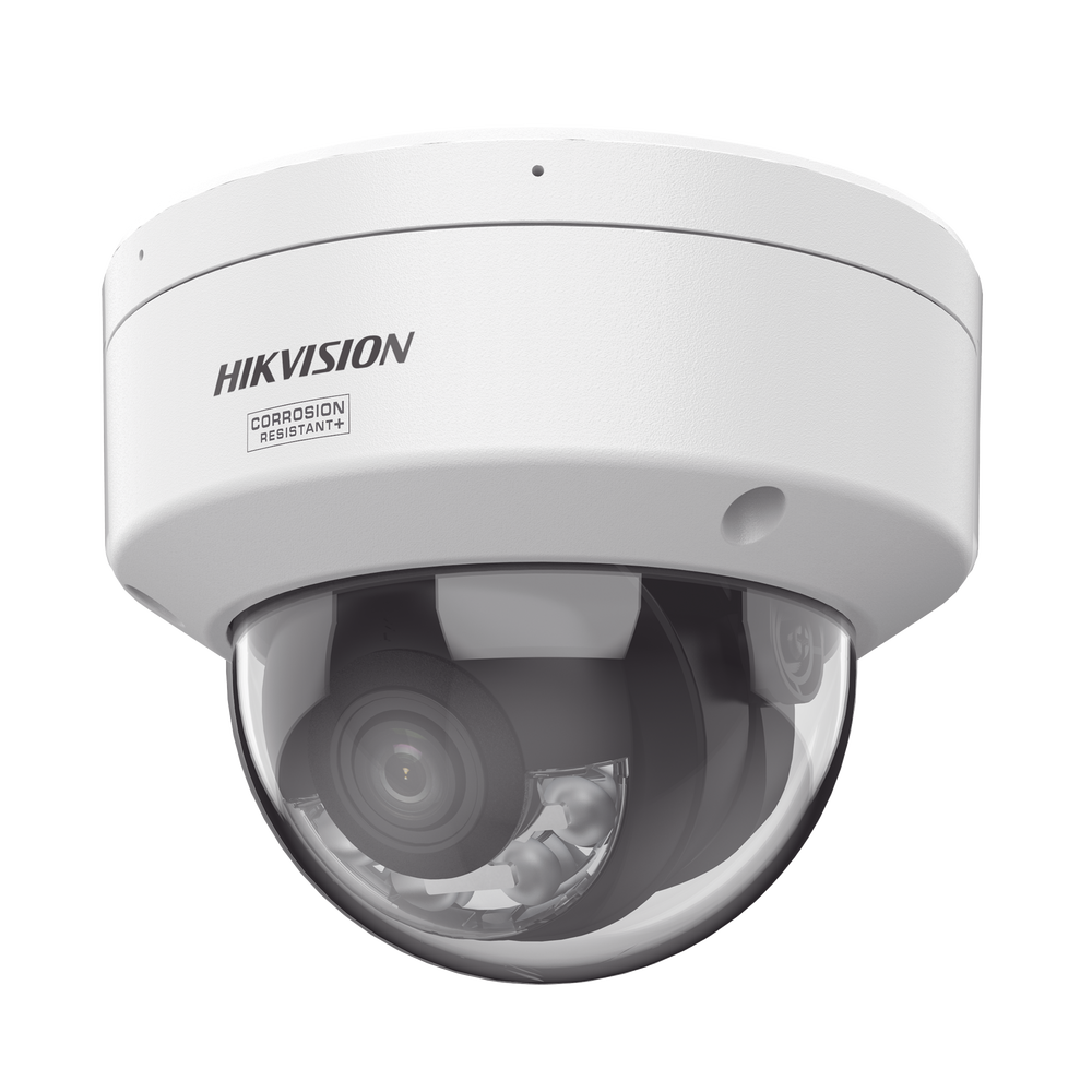 [Dual Light + ColorVu 3.0 + HikAI] Domo IP 8 Megapixel / Lente 2.8 mm / 30 mts IR + Luz Blanca / 2 Microfonos Integrados / Exterior IP67 / WDR 130 dB / ACUSENSE 3.0 / Metal / NEMA 4X / ACUSEARCH
