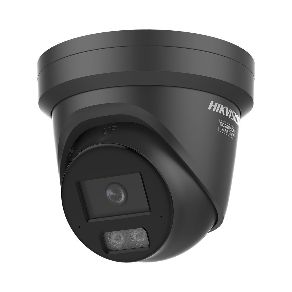 [Dual Light + ColorVu 3.0 + HikAI] Turret IP 6 Megapixel / Lente 2.8 mm / 30 mts IR + Luz Blanca / 2 Microfonos Integrados / Exterior IP67 / WDR 130 dB / ACUSENSE 3.0 / Metal / NEMA 4X / ACUSEARCH