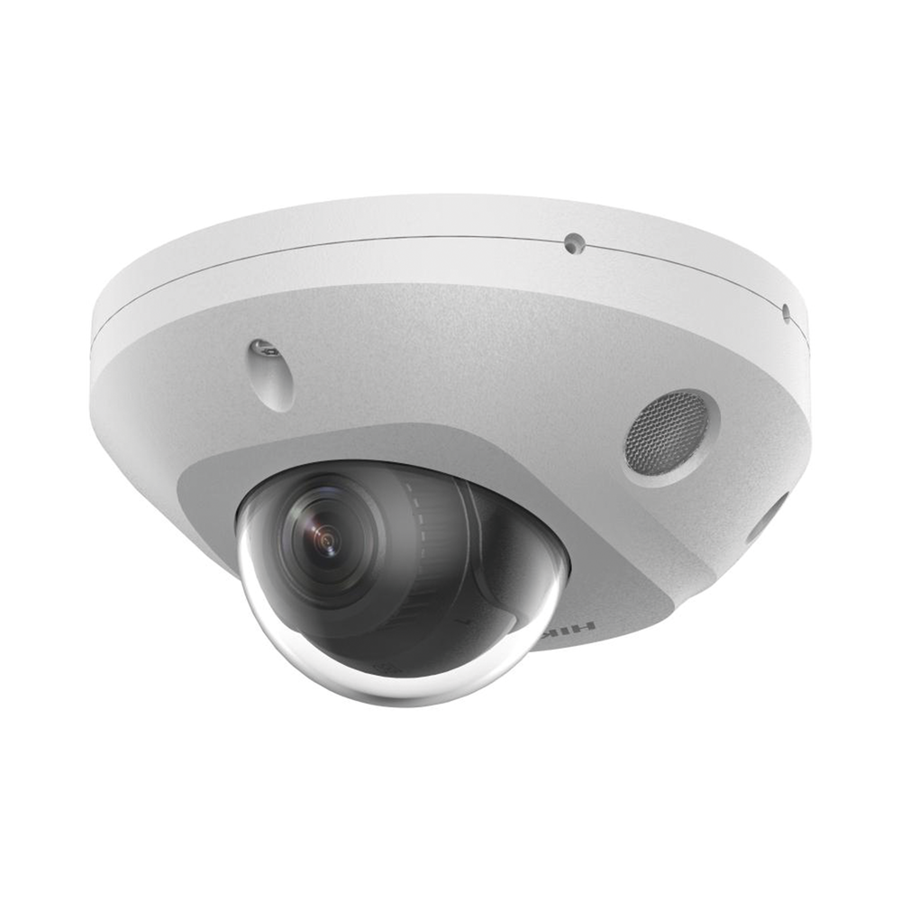 [Dual Light + 2 Micrófonos Integrados] Mini Domo IP 4 Megapixel / Lente 2.8 mm / 30 mts Luz Blanca + 30 mts IR / ACUSENSE / Exterior IP67 / IK08 /  WDR 120 dB / PoE / ONVIF / MicroSD / ACUSEARCH