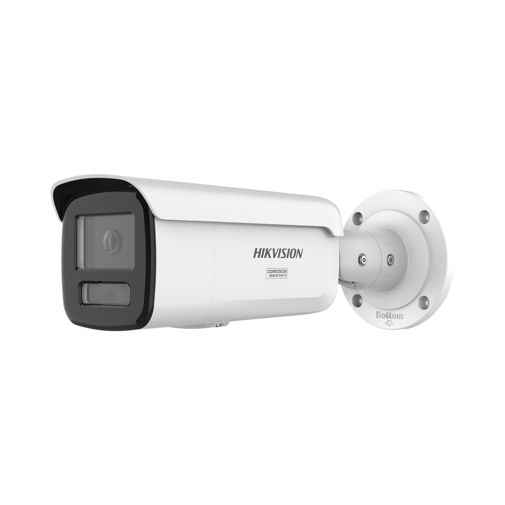 [Dual Light + ColorVu 3.0 + HikAI] Bala IP 8 Megapixel / Lente 4 mm / 60 mts IR + Luz Blanca / Exterior IP67 / WDR 130 dB / ACUSENSE 3.0 / Metal / NEMA 4X / ACUSEARCH