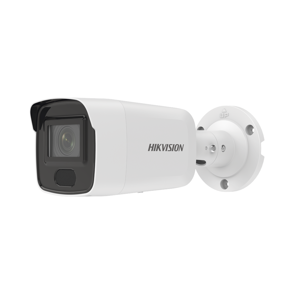 Bala IP 8 Megapixel / Lente 2.8 mm / 40 mts IR / Exterior IP67 / PoE / DARKFIGHTER / Alarmas y Audio I/O / ONVIF / Micro SD / 4 Analíticos: AcuSense, Deteccion Facial, Conteo de Personas por Cruce y Zona
