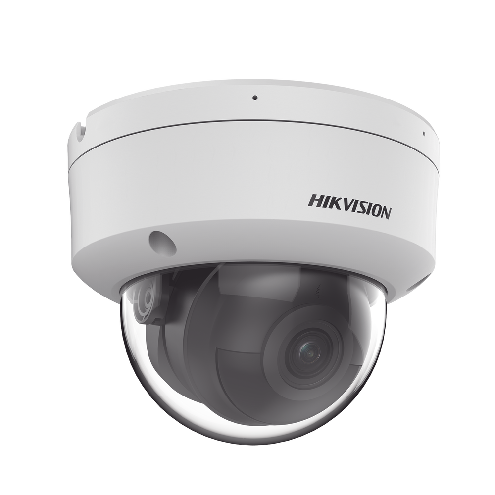 Domo IP 4 Megapixel / Lente 2.8 mm / 40 mts IR / Exterior IP67 / IK10 / Microfono Integrado / DARKFIGHTER / Audio y Alarma I/O / PoE / ONVIF / Micro SD / 4 Analíticos: AcuSense, Detección Facial, Conteo de Personas por Cruce y Zona - Image 2