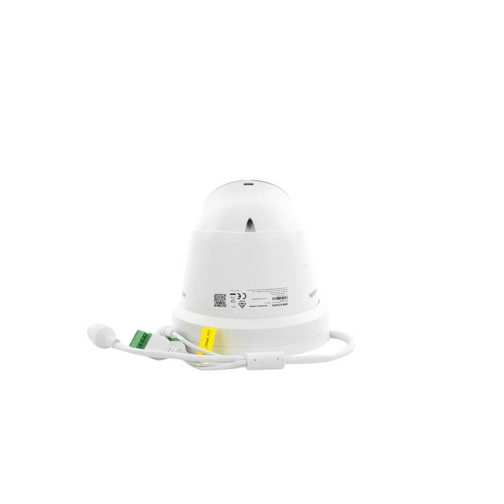 Turret IP 8 Megapixel / Imagen a color 24/7 / Lente 2.8 mm / Micrófono Integrado /Luz Blanca 40 mts / Exterior IP67 / Micrófono Integrado / WDR 130 dB / Entrada y salida de Audio y Alarma / Onvif / MicroSD - Image 2