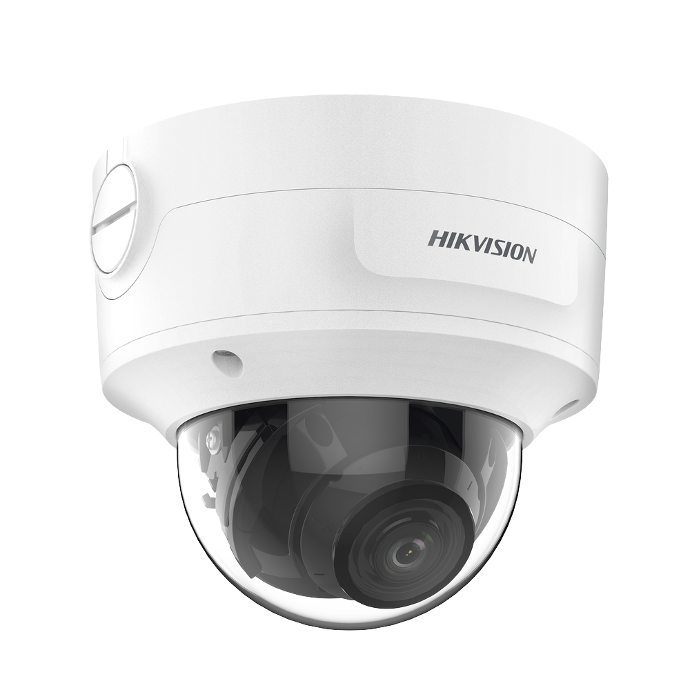 Domo IP 8 Megapixel (4K) / Lente Mot. 2.7 a 13.5 mm / 40 mts IR EXIR / Exterior IP66 / IK10 / DARKFIGHTER / Audio y Alarma I/O / PoE+ / ONVIF / Micro SD / 4 Analíticos: AcuSense, Deteccion Facial, Conteo de Personas por Cruce y Zona - Image 2