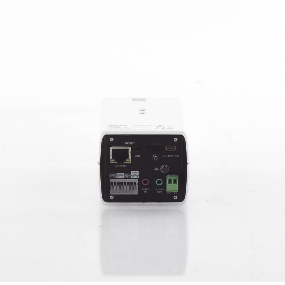 Camara Box IP 4 Megapixel / Serie PRO / DARKFIGHTER / PoE / 12 Vcc o 24 VCA / WDR 120 dB / ONVIF / RS-485 / BLC / Entrada y Salida de Audio y Alarmas (No Incluye Lente) / Micro SD - Image 5