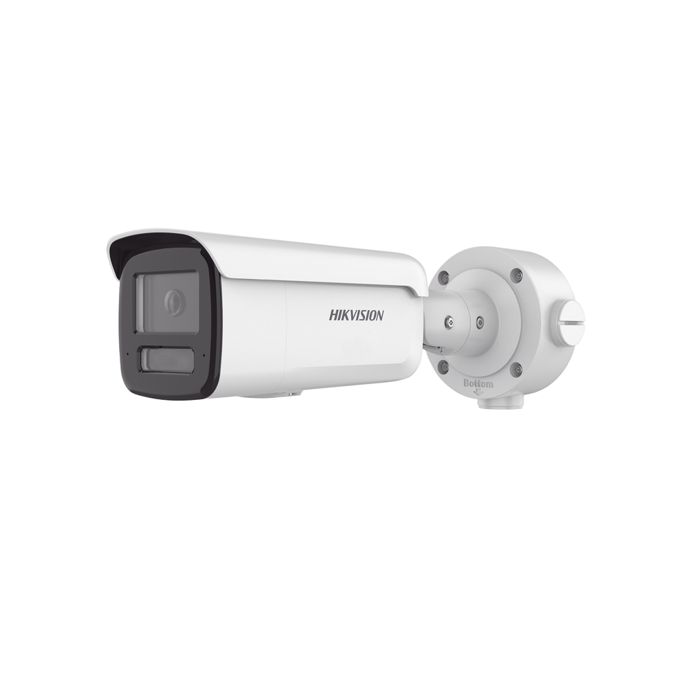 Bala IP 8 Megapixel / Lente 4 mm / Dual Light (60 mts IR + 60 mts Luz Blanca ) / Darkfighter S / Exterior IP67 / WDR 130 dB / 4 Analíticos: AcuSense, Deteccion Facial, Conteo de Personas por Cruce y Zona