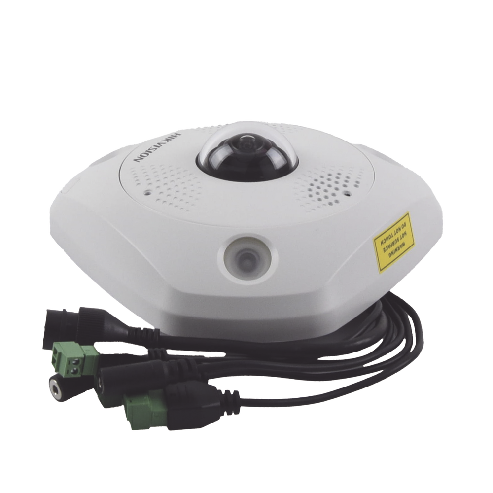 Fisheye IP 6 Megapixel / 180° - 360° / DEWARPING / WDR 120 dB / Exterior IP67 / IK10 / 15 mts IR / Entrada y Salida de Audio y Alarma / Múltiples Vistas / microSD - Image 4