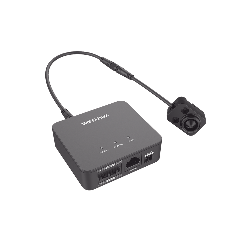 Pinhole IP 2 Megapixel / Lente 3.7 mm / 2 Mts Cable / PoE / Ideal para Cajeros Automáticos (ATM) / WDR / Micro SD / Cámara Tipo Block