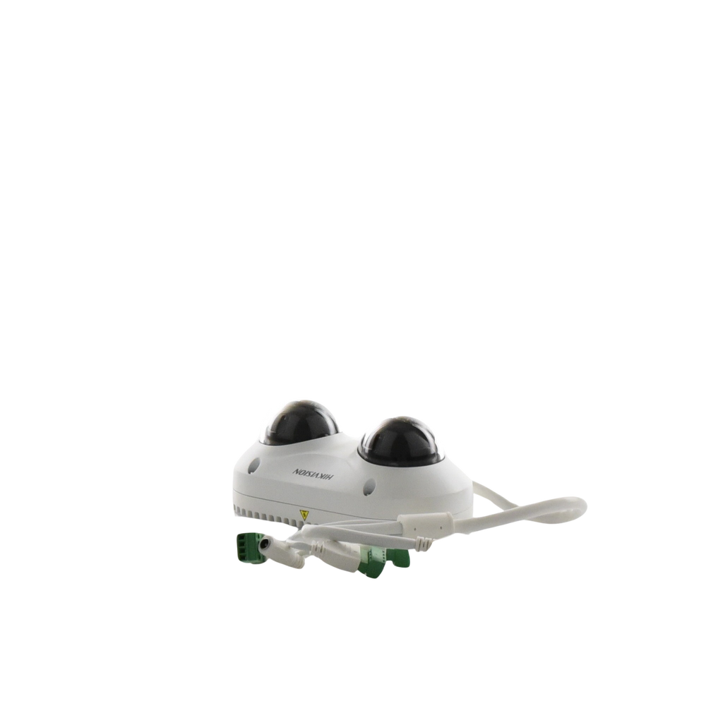 PanoVu Series / Lente Dual de 5 Megapixel / 2 Lentes Fijos de 2.8 mm / Recomendado para Pasillos o Esquinas / IP67 / IK10 / PoE / WDR 120 dB / 10 mts IR / Entrada y Salida de Audio y Alarma / MicroSD - Image 4