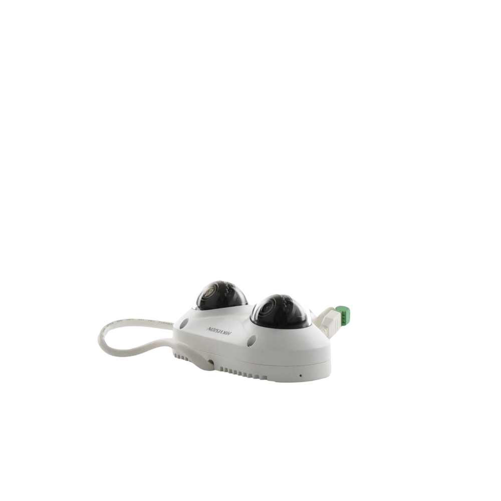 PanoVu Series / Lente Dual de 5 Megapixel / 2 Lentes Fijos de 2.8 mm / Recomendado para Pasillos o Esquinas / IP67 / IK10 / PoE / WDR 120 dB / 10 mts IR / Entrada y Salida de Audio y Alarma / MicroSD - Image 5