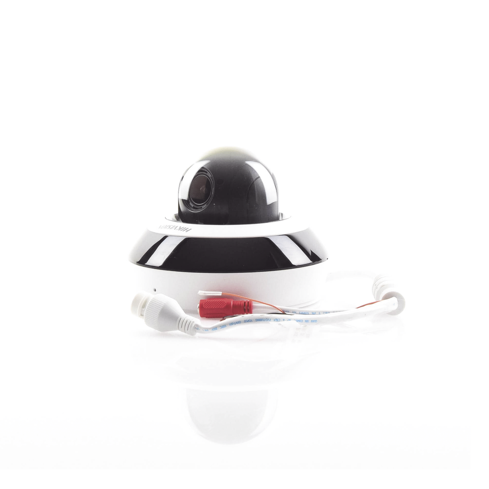 Mini Domo PTZ IP 4 Megapixel / 4X Zoom / H.265+ / 20 mts IR EXIR / WDR / PoE / IK10 /Exterior IP66 / DarkFighter / Micrófono Integrado / Micro SD - Image 3
