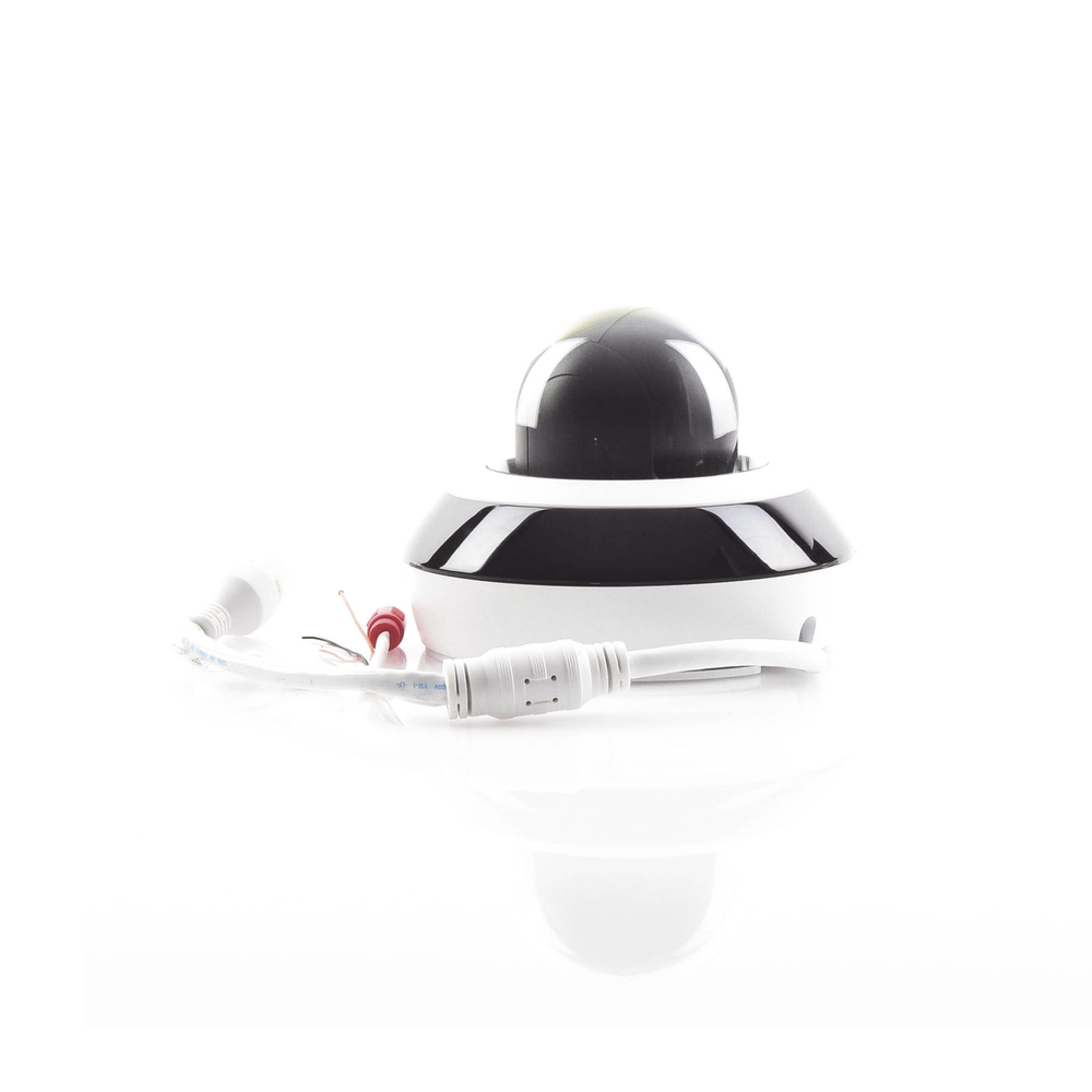 Mini Domo PTZ IP 4 Megapixel / 4X Zoom / H.265+ / 20 mts IR EXIR / WDR / PoE / IK10 /Exterior IP66 / DarkFighter / Micrófono Integrado / Micro SD - Image 4